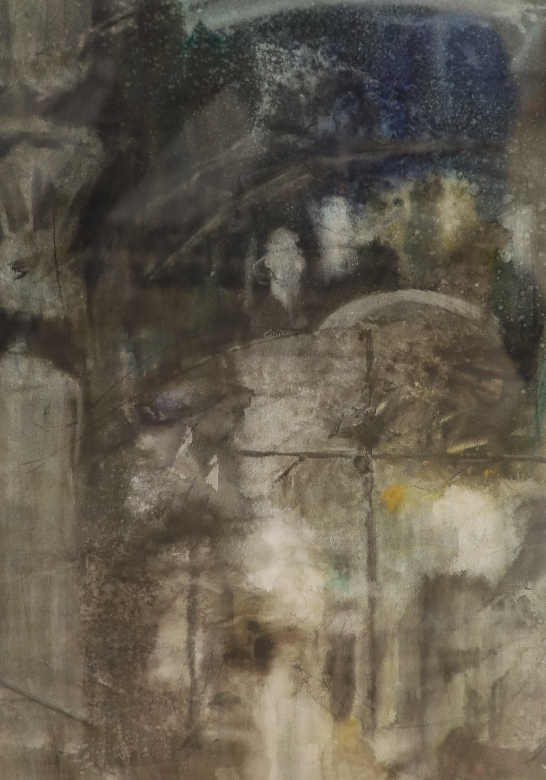 Geoffrey Machin (9137-), watercolour, Untitled, 69 x 48cm